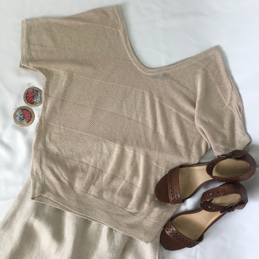 ⬇️ $27 The Limited | V-Neck Dolman Sweater